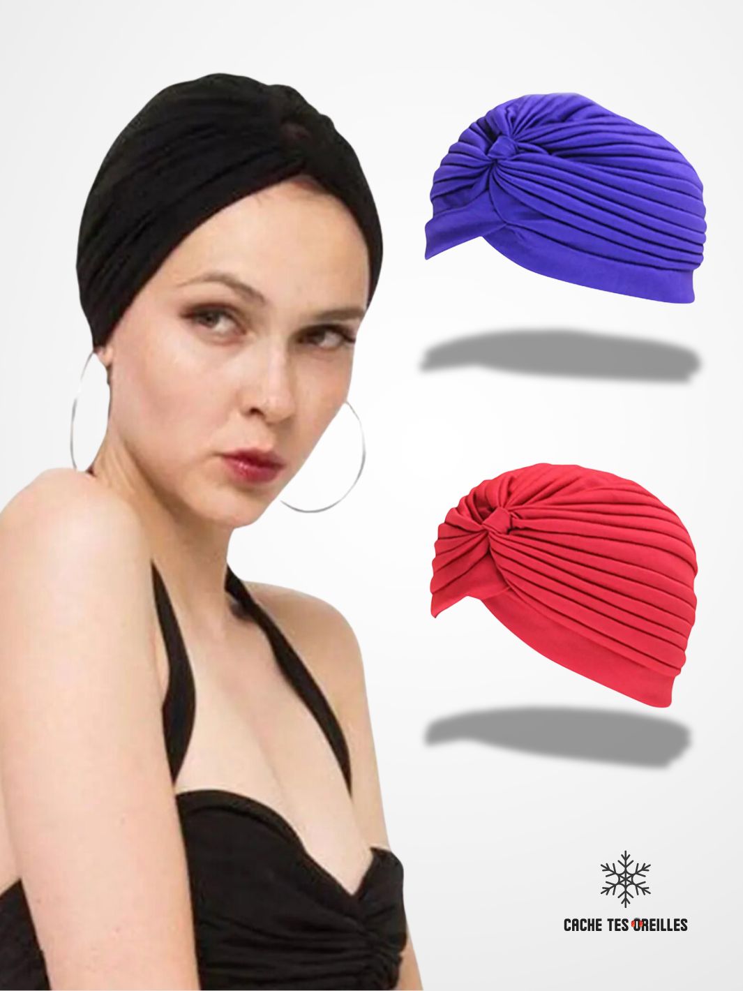 turban cache oreille