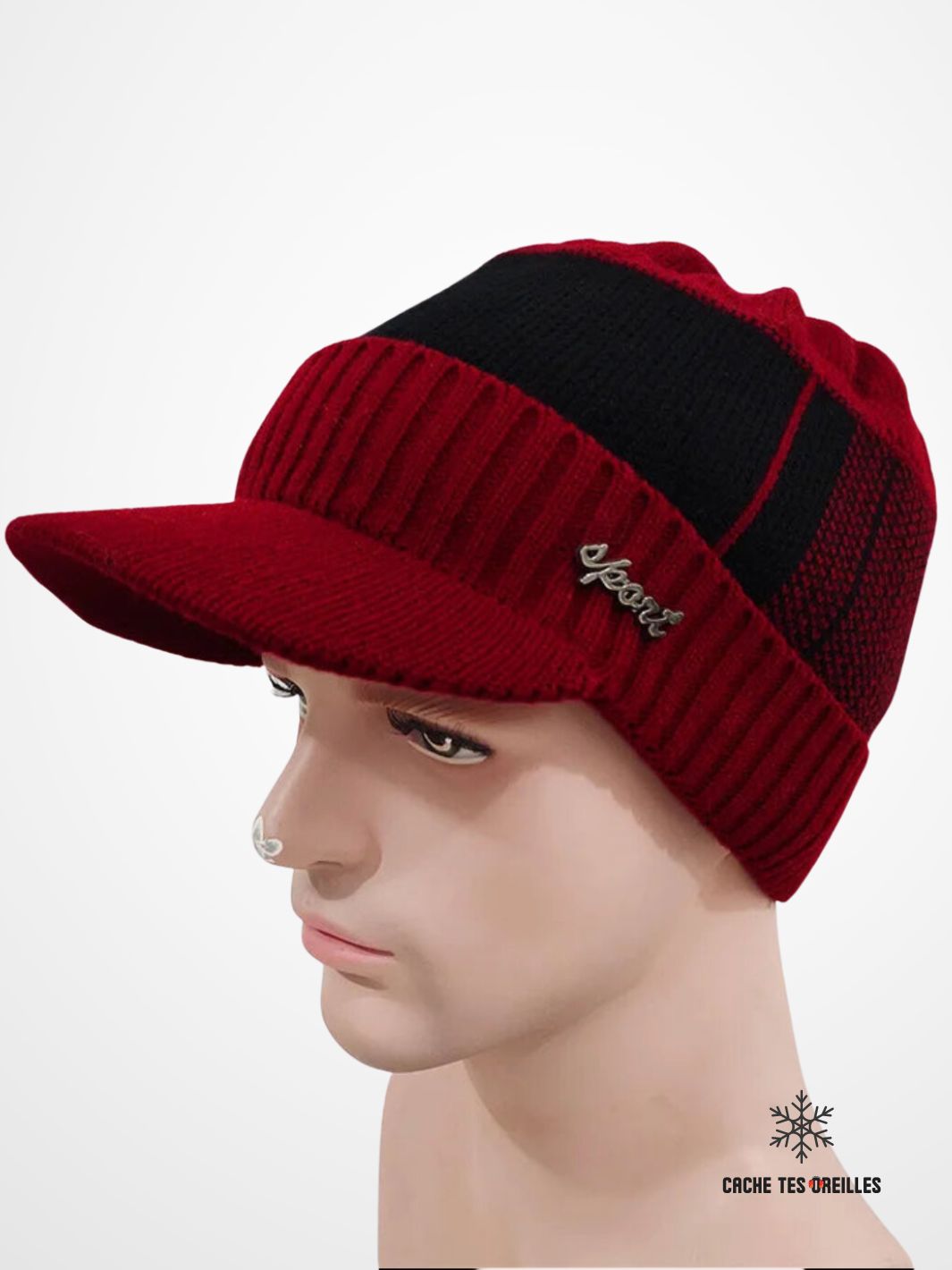 Casquette avec Cache Oreille Homme